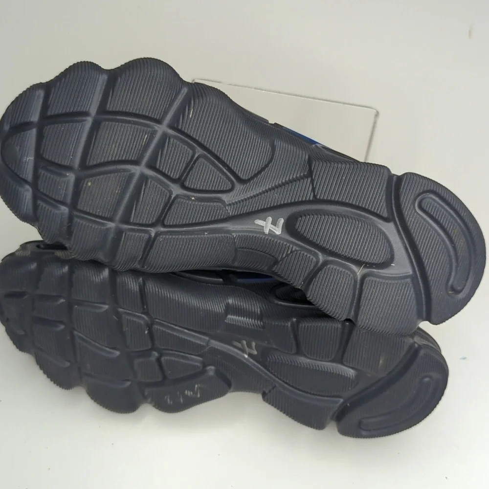 Adidas Adifom Climacool Shoes Mens Size‎ 4 Black Blue Slides Sandals Clogs